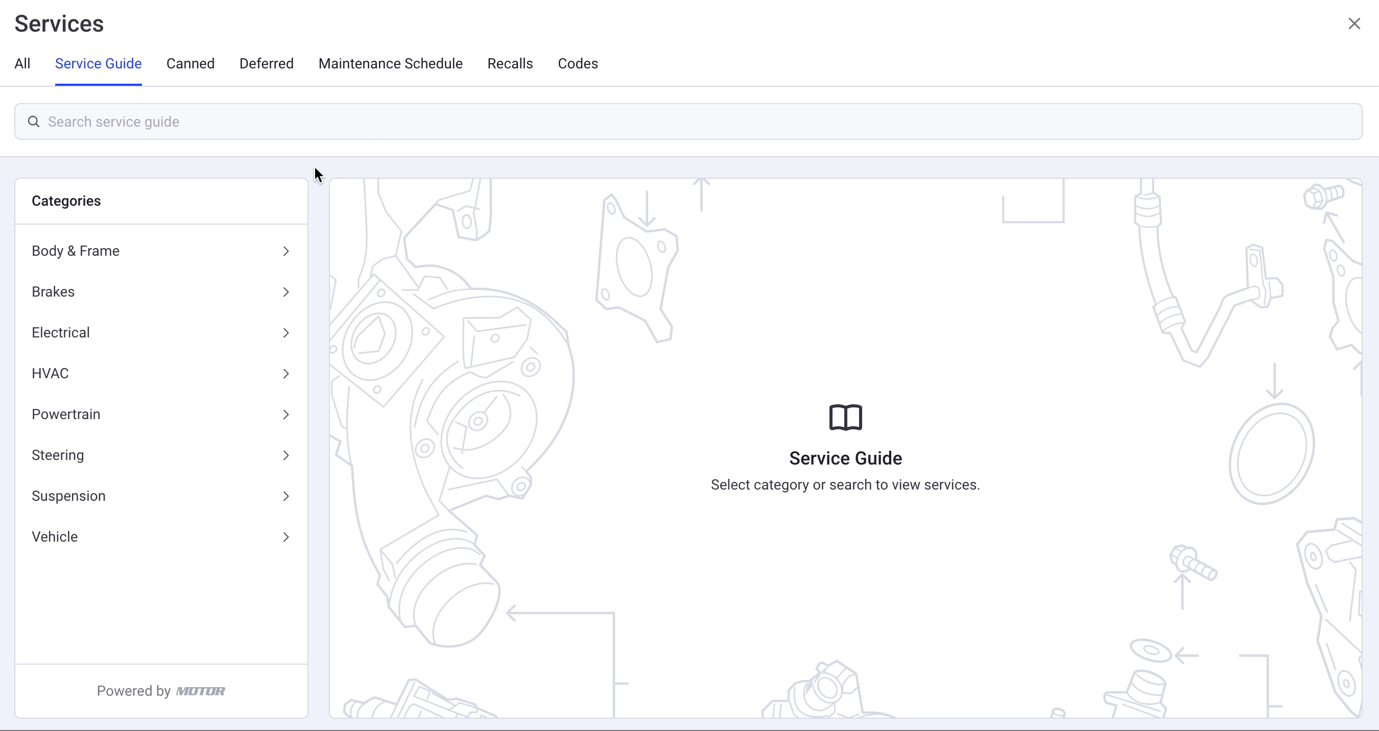 OEM Service Guides