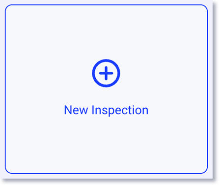 Create a new inspection