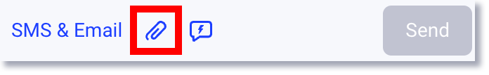 attach files to messages