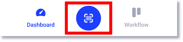 scanner icon in Shopmonkey for Techs mobile app