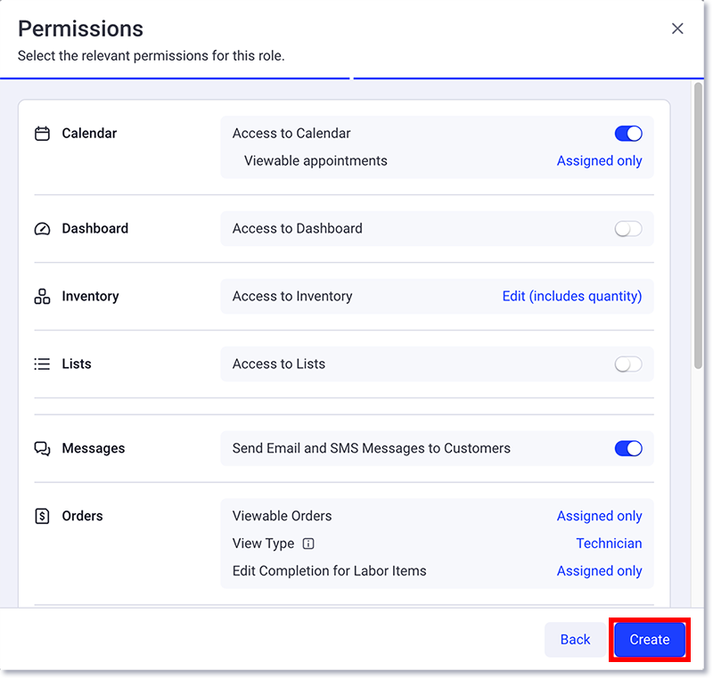 User Roles & Permissions – Shopmonkey
