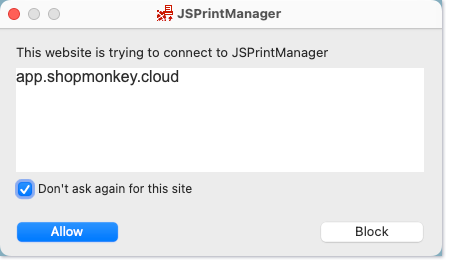 Print Oil Stickers in Shopmonkey – Shopmonkey