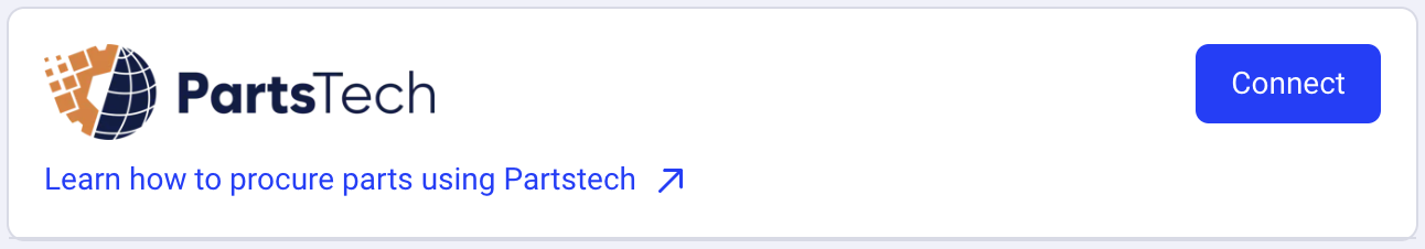 select connect to partstech