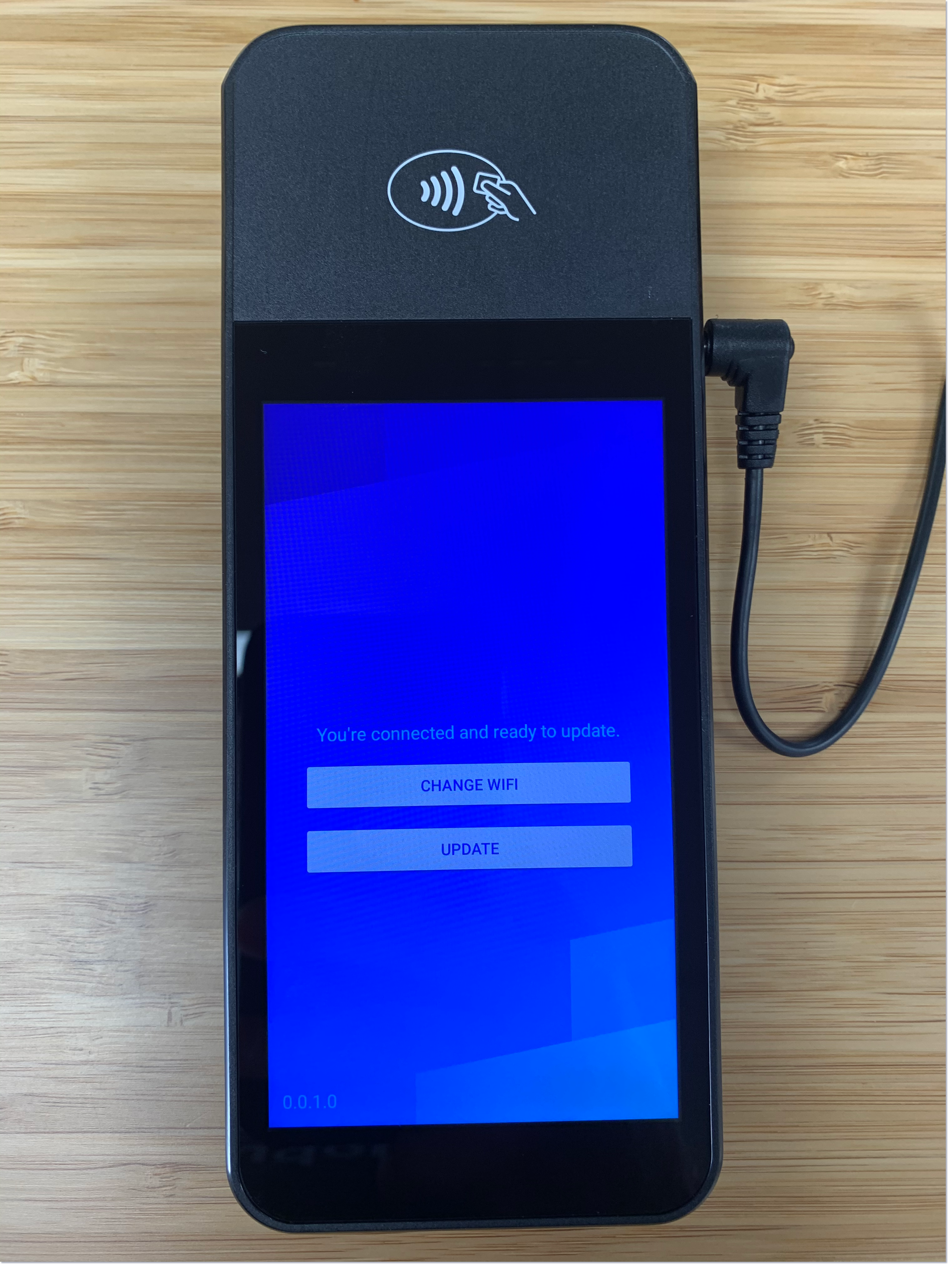 WisePOS E card reader update