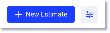 bouton Créer une nouvelle estimation sur la page Workflow