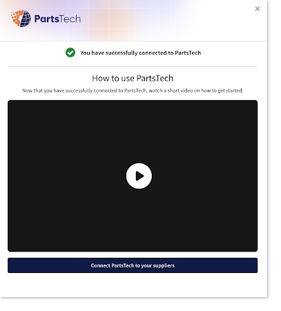 conectado exitosamente a PartsTech
