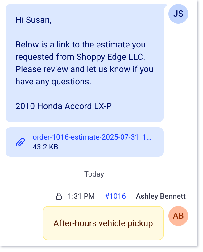 Internal Notes – Shopmonkey