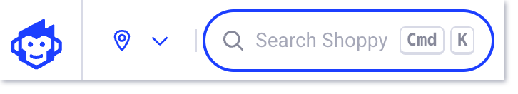 Global Search from any page