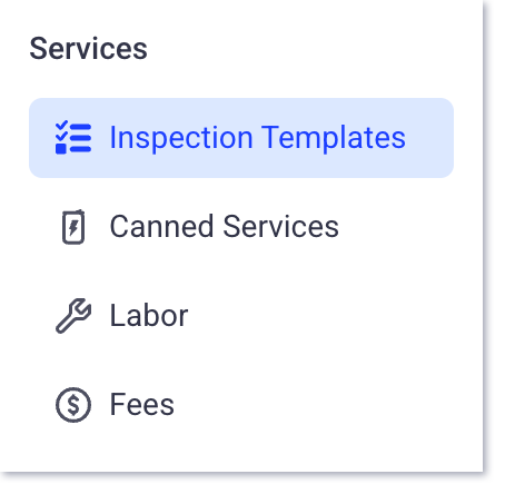 Modèles d'inspection du siège social