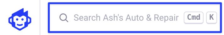 global search bar